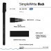 Набор гелевых ручек SimpleWrite. Black, синих, 4 штуки