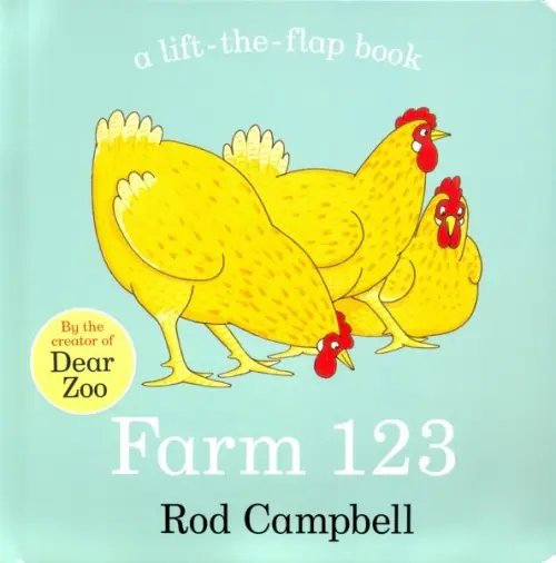 Lift the Flap Book Farm 123