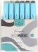Обложка книги «Набор маркеров для скетчинга Simple Gray, 6 цветов, двусторонние»
