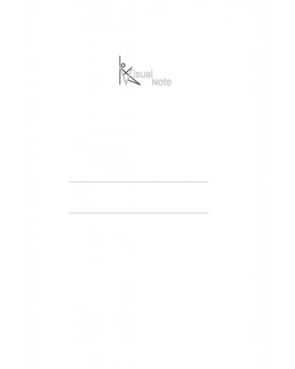 Блокнот Visual note, васильковый, А5