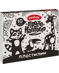 Пластилин Просто-напросто, 10 цветов