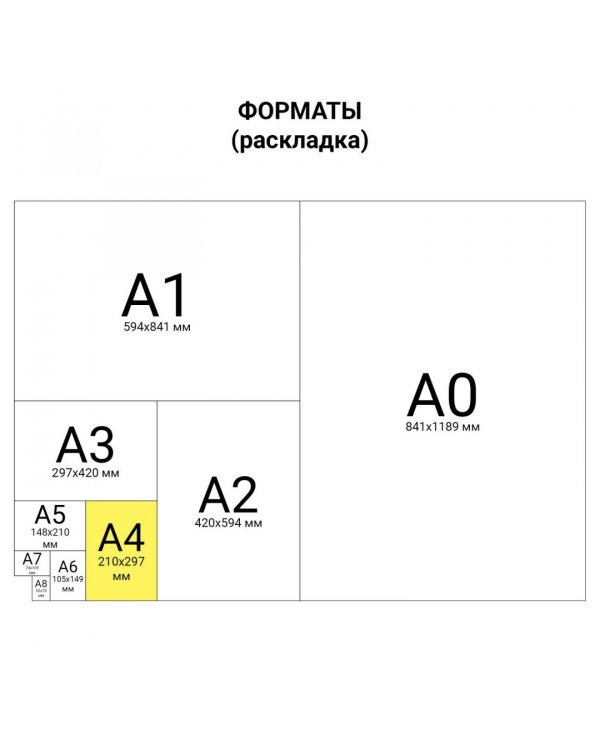 Папка для акварели Беседка в парке, А4, 20 листов