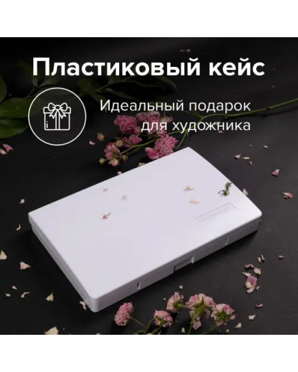 Акварель художественная, 36 цветов, в кюветах