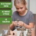 Пластилин скульптурный, серый, 0,5 кг, твердый