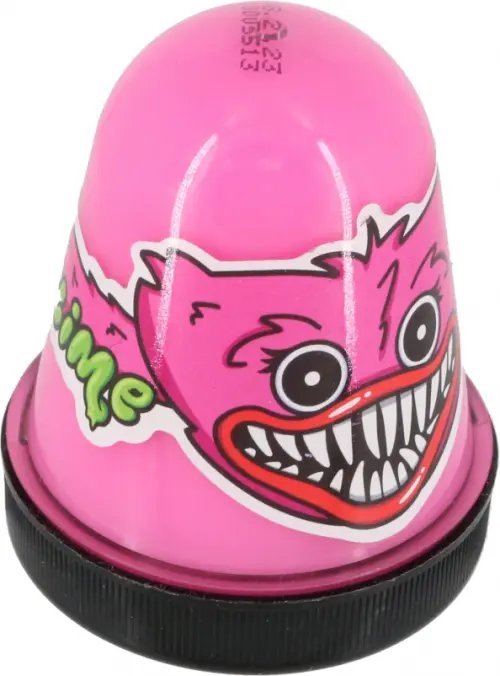 Слайм розовый с шариками