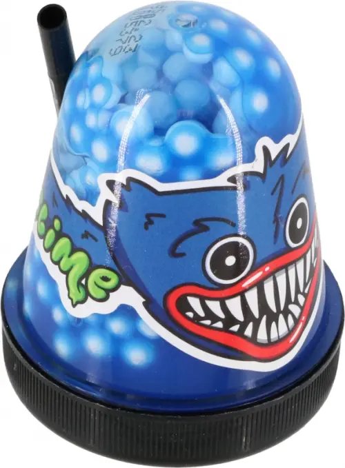 Slime Слайм синий с шариками