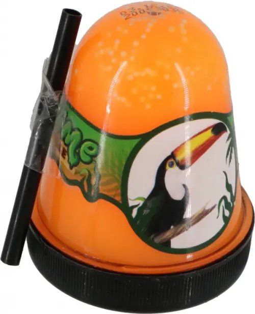 Jungle Slime Слайм с белыми пенопластовыми шариками Тукан