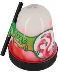 Слайм с розовым фишболом Фламинго