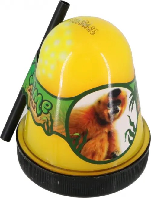 Jungle Slime Слайм с белыми пенопластовыми шариками Обезьянка