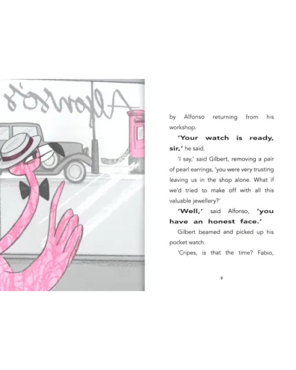 Fabio The World's Greatest Flamingo Detective. Mystery on the Ostrich Express