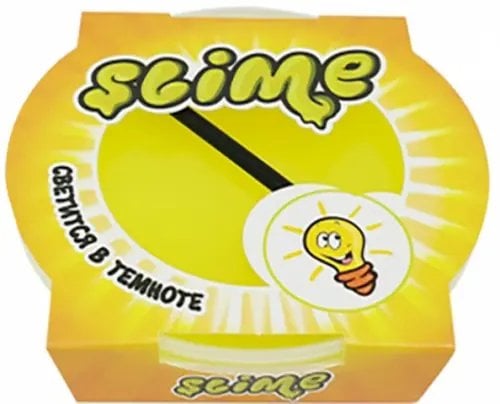 Mega Slime Slime Mega, желтый, светится в темноте