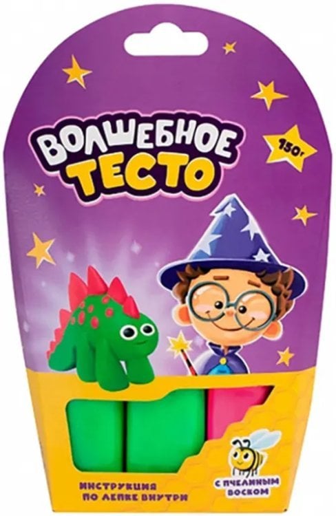 Тесто для лепки, Динозавр зеленый