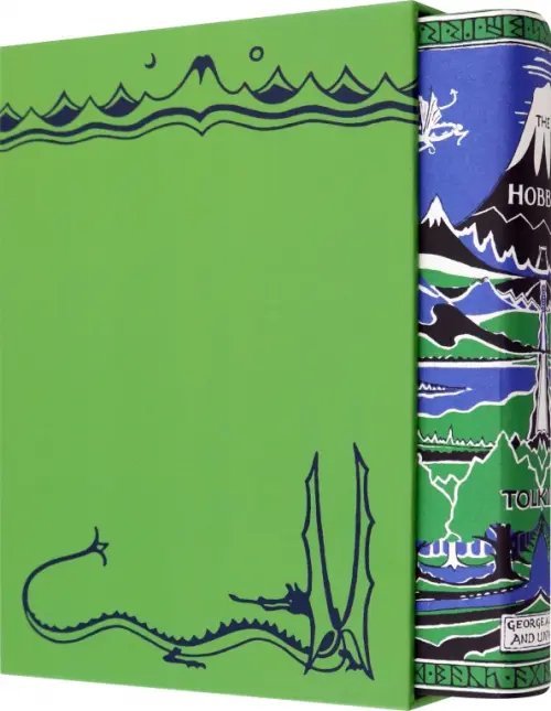 Обложка книги «The Hobbit Facsimile First Edition» — Толкин Джон Рональд Руэл