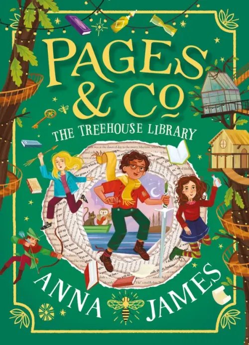 Pages & Co. The Treehouse Library