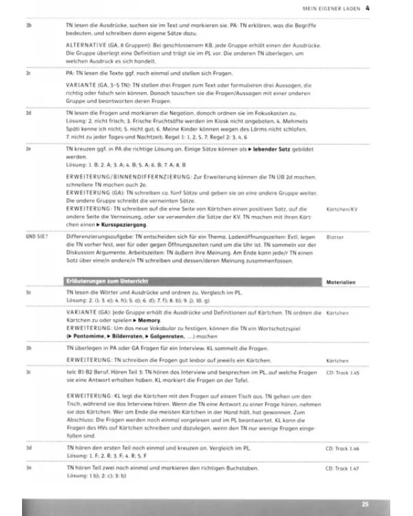 Дополнительное изображение книги «Linie 1 B1+-B2. Deutsch in Alltag und Beruf. Lehrerhandbuch mit 4 Audio-CDs und DVD-Video»