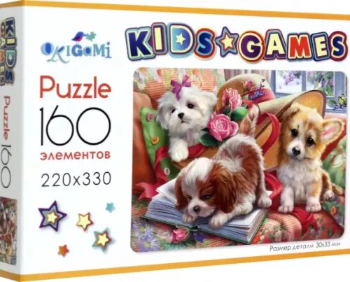 Kids Games Пазл-160 Корги