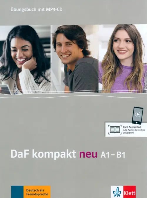 DaF kompakt DaF kompakt neu A1-B1. Deutsch als Fremdsprache für Erwachsene. Übungsbuch mit Audios