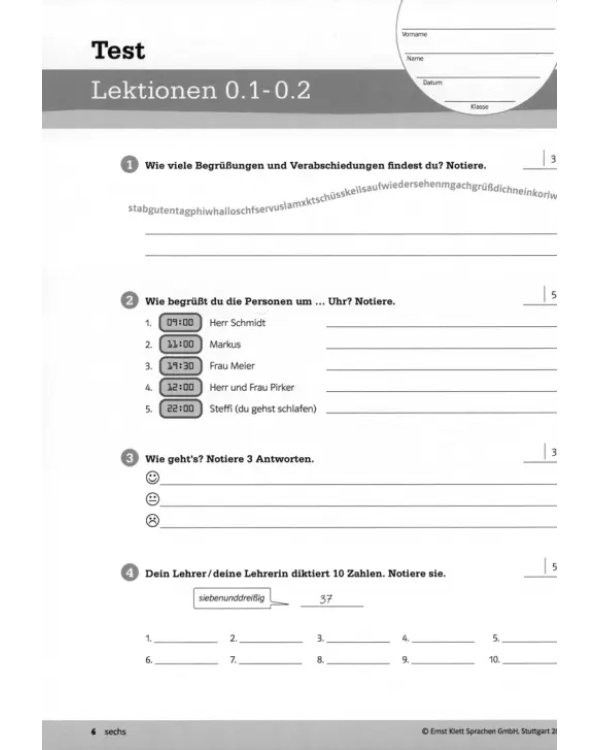 Magnet neu A1. Deutsch für junge Lernende. Testheft mit Audio-CD