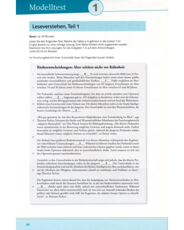 Mit Erfolg zu telc C1 Hochschule. Testbuch