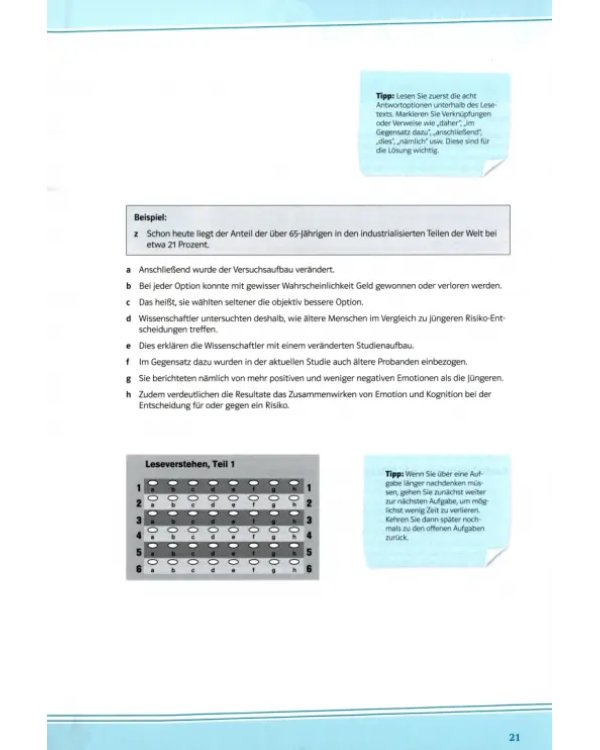 Mit Erfolg zu telc C1 Hochschule. Testbuch