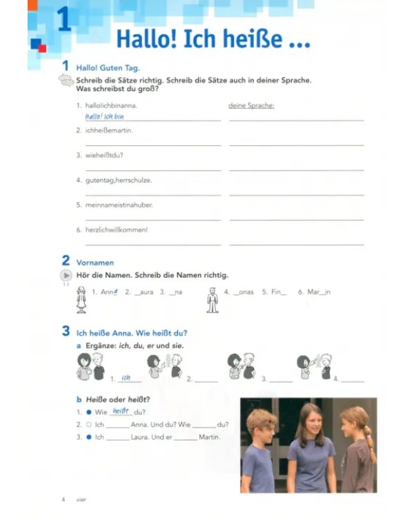 Logisch! neu A1.1. Deutsch fur Jugendliche. Arbeitsbuch