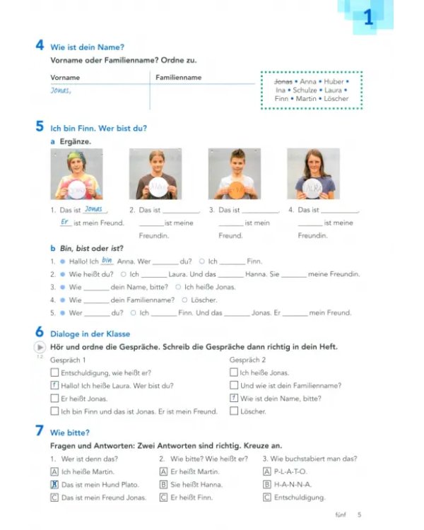 Logisch! neu A1.1. Deutsch fur Jugendliche. Arbeitsbuch