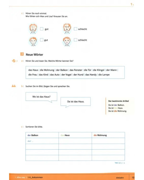 Aussichten. A1.1. Kurs- und Arbeitsbuch mit 2 Audio-CDs und DVD