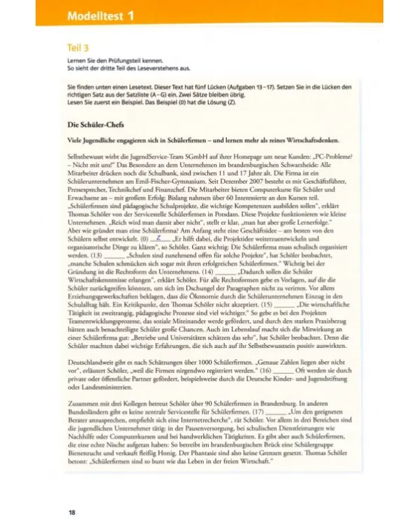 So geht’s zum DSD II. B2/C1. Neue Ausgabe. Testbuch mit Leitfaden für die mündliche Prüfung