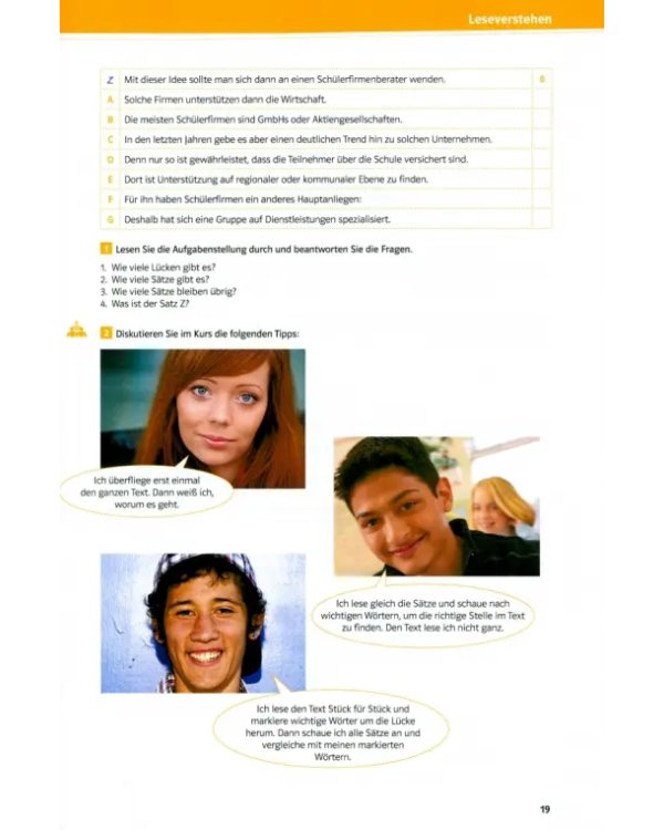 So geht’s zum DSD II. B2/C1. Neue Ausgabe. Testbuch mit Leitfaden für die mündliche Prüfung