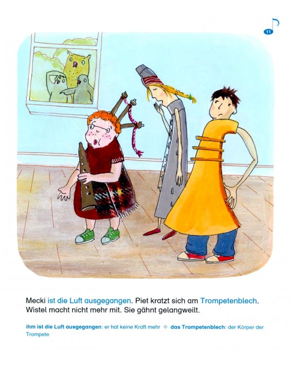 Mecki Dudel und seine Band eine Fiedelfabel