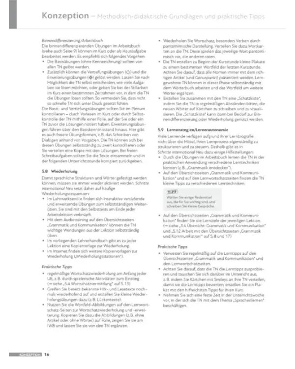 Schritte international Neu 5. Lehrerhandbuch. Deutsch als Fremdsprache