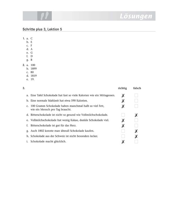 Schritte plus. Leseheft. Deutsch als Fremdsprache
