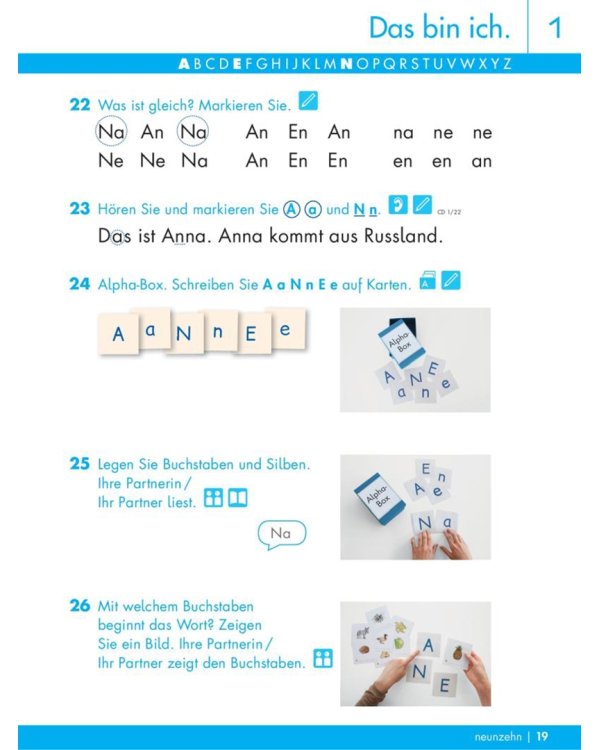 Schritte plus Alpha Neu 1. Kursbuch. Deutsch im Alpha-Kurs. Deutsch als Zweitsprache