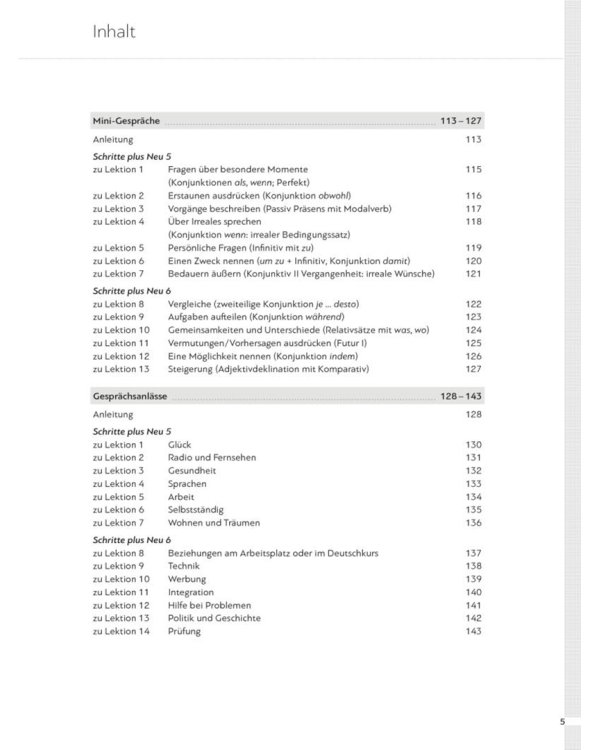Schritte plus Neu 5+6. Spielesammlung. Deutsch als Zweitsprache