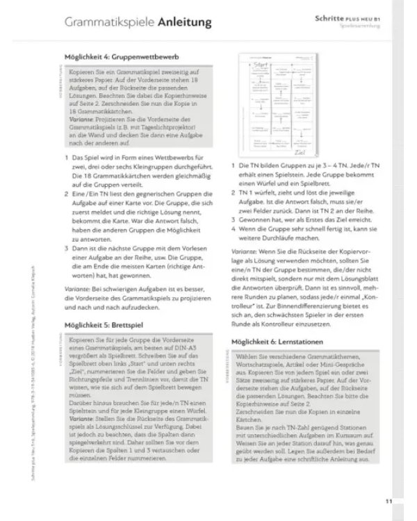 Schritte plus Neu 5+6. Spielesammlung. Deutsch als Zweitsprache