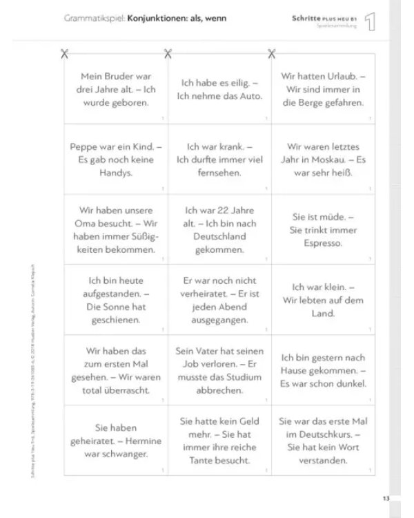Schritte plus Neu 5+6. Spielesammlung. Deutsch als Zweitsprache