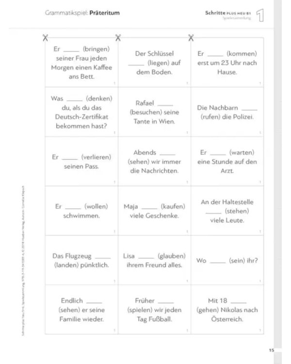 Schritte plus Neu 5+6. Spielesammlung. Deutsch als Zweitsprache