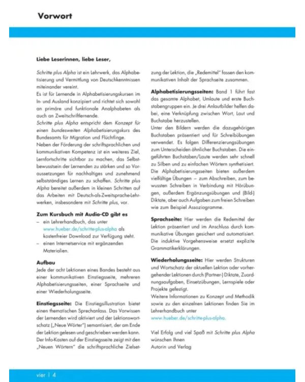 Schritte plus Alpha 1. Kursbuch mit Audio-CD. Deutsch als Fremdsprache