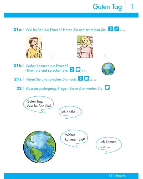 Schritte plus Alpha 1. Kursbuch mit Audio-CD. Deutsch als Fremdsprache