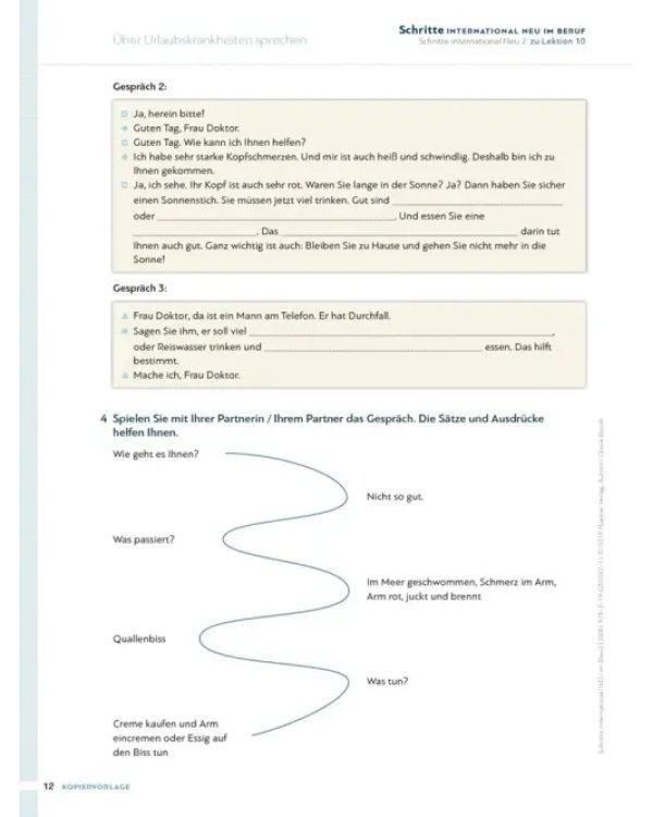 Schritte international Neu 2–6. Deutsch im Beruf Kopiervorlagen mit Audios online