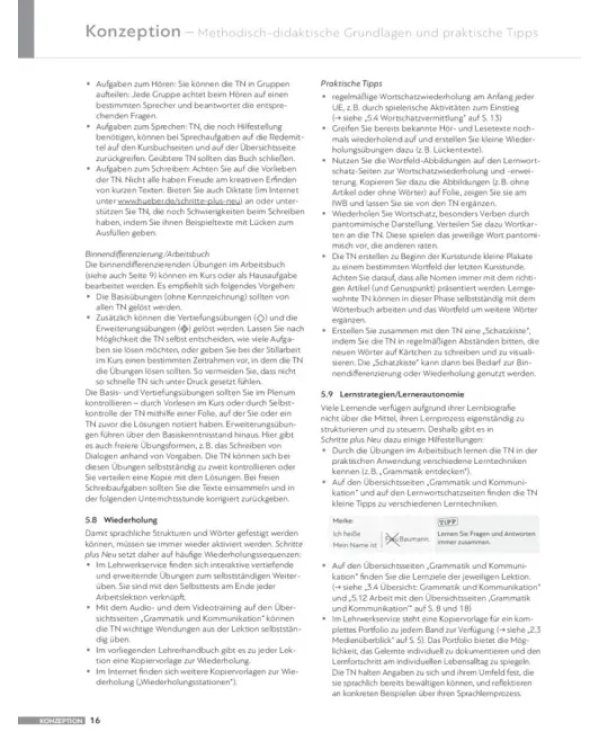 Schritte plus Neu 3. Lehrerhandbuch. Deutsch als Zweitsprache