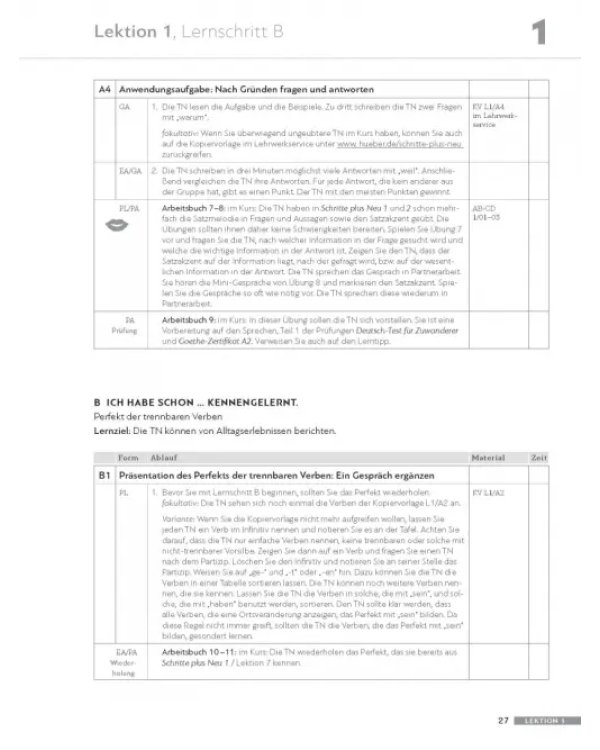 Schritte plus Neu 3. Lehrerhandbuch. Deutsch als Zweitsprache