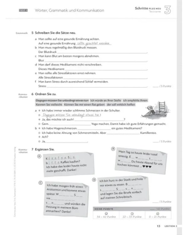 Schritte plus Neu 5+6. Testtrainer mit Audio-CD. Deutsch als Zweitsprache