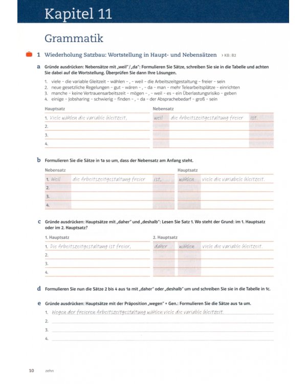 DaF im Unternehmen B2. Intensivtrainer - Grammatik, Wortschatz und Schreiben für den Beruf