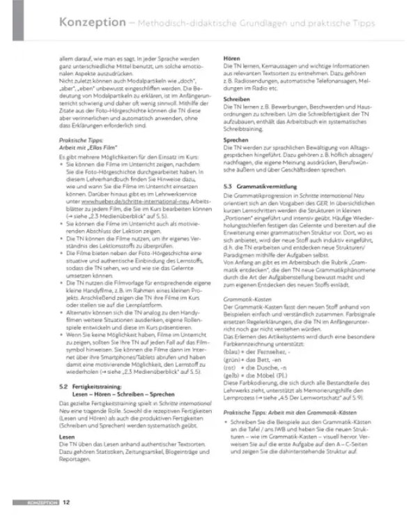 Schritte international Neu 6. Lehrerhandbuch. Deutsch als Fremdsprache