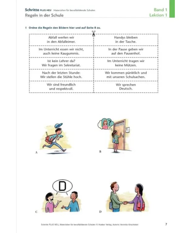 Schritte plus Neu 1+2. Materialien für berufsbildende Schulen – Kopiervorlagen