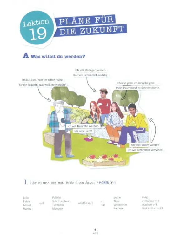 Deutsch echt einfach B1. Deutsch für Jugendliche. Kursbuch mit Audios und Videos