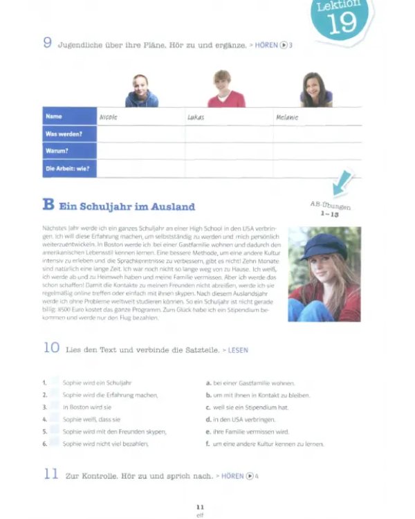 Deutsch echt einfach B1. Deutsch für Jugendliche. Kursbuch mit Audios und Videos