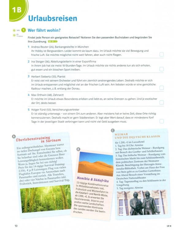 Дополнительное изображение книги «Mittelpunkt neu B2.1. Lehr- und Arbeitsbuch, Lektion 1-6 + Audio-CD zum Arbeitsbuch»