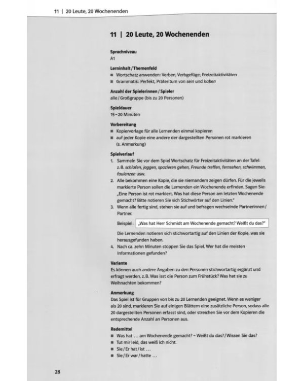 55 Wortschatzspiele für Gruppen- und Plenumsarbeit
